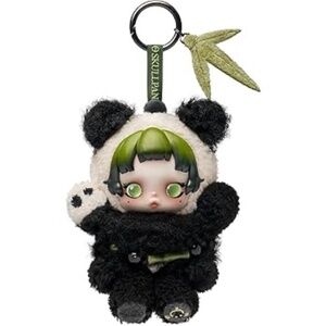 POP MART SKULLPANDA Lazy Panda Plush Doll Pendant 5.31 inches Height